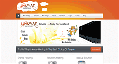 Desktop Screenshot of linkwayhosting.com